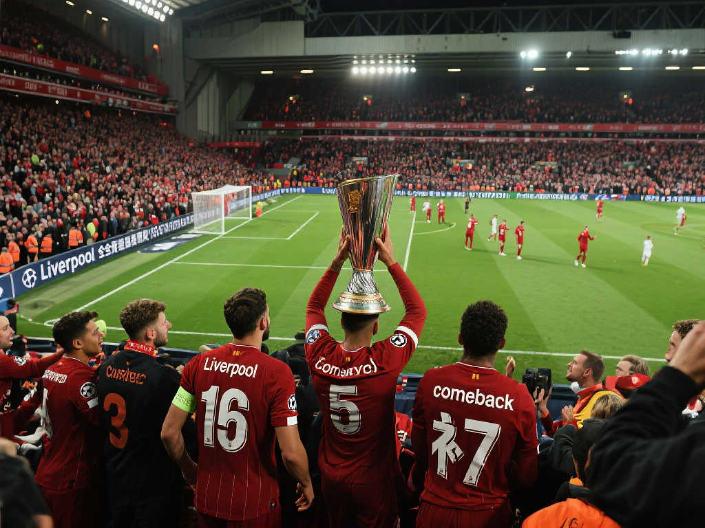 巴萨欧冠再失利，利物浦官推重提6年前逆转辉煌
